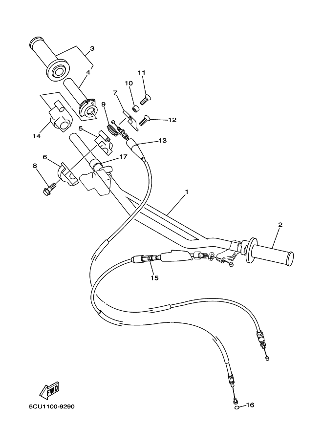 29 - GUIDON & CABLE