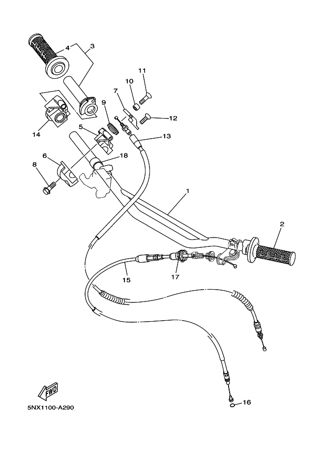 29 - GUIDON & CABLE
