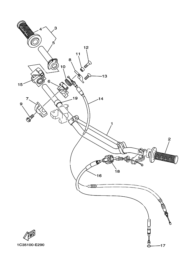 29 - GUIDON & CABLE