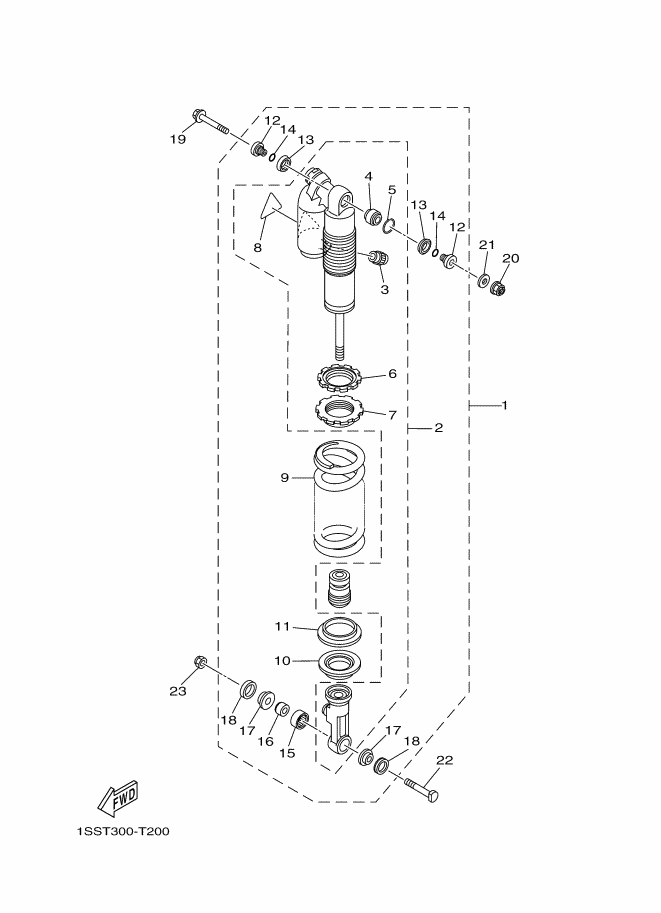 23 - SUSPENSION ARRIERE