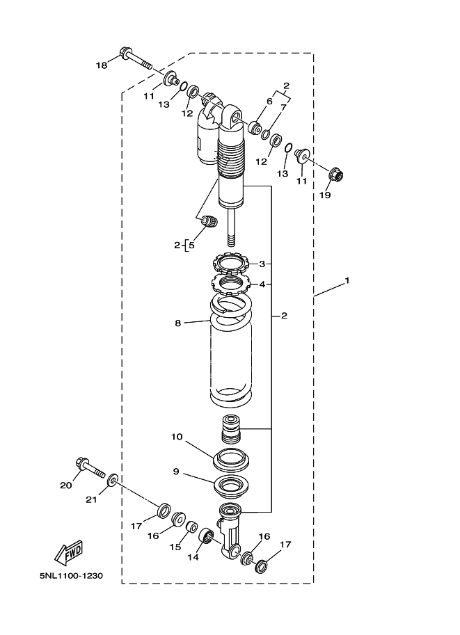 23 - SUSPENSION ARRIERE