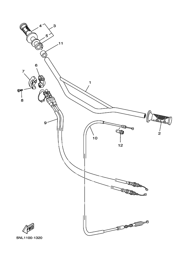 32 - GUIDON & CABLE