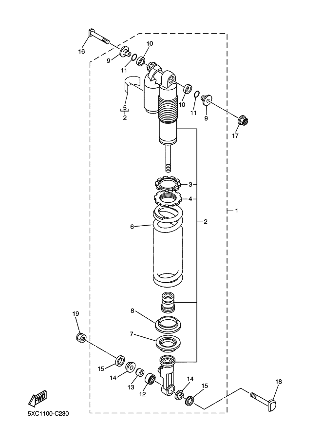 23 - SUSPENSION ARRIERE