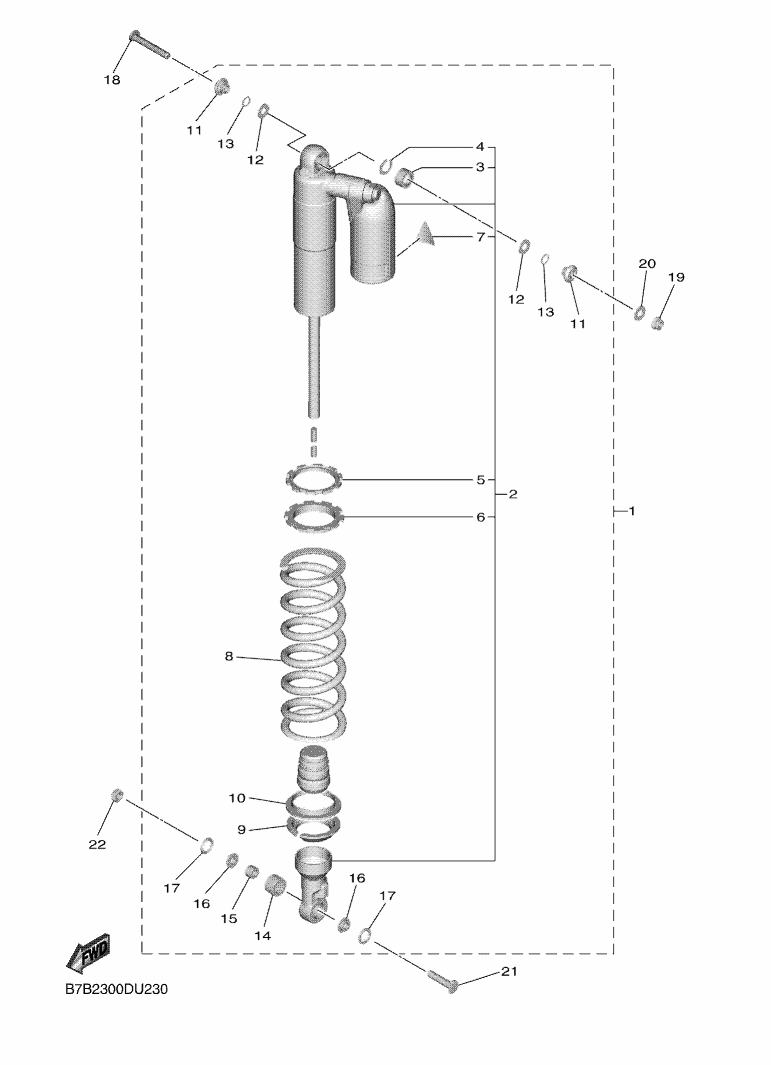 23 - SUSPENSION ARRIERE