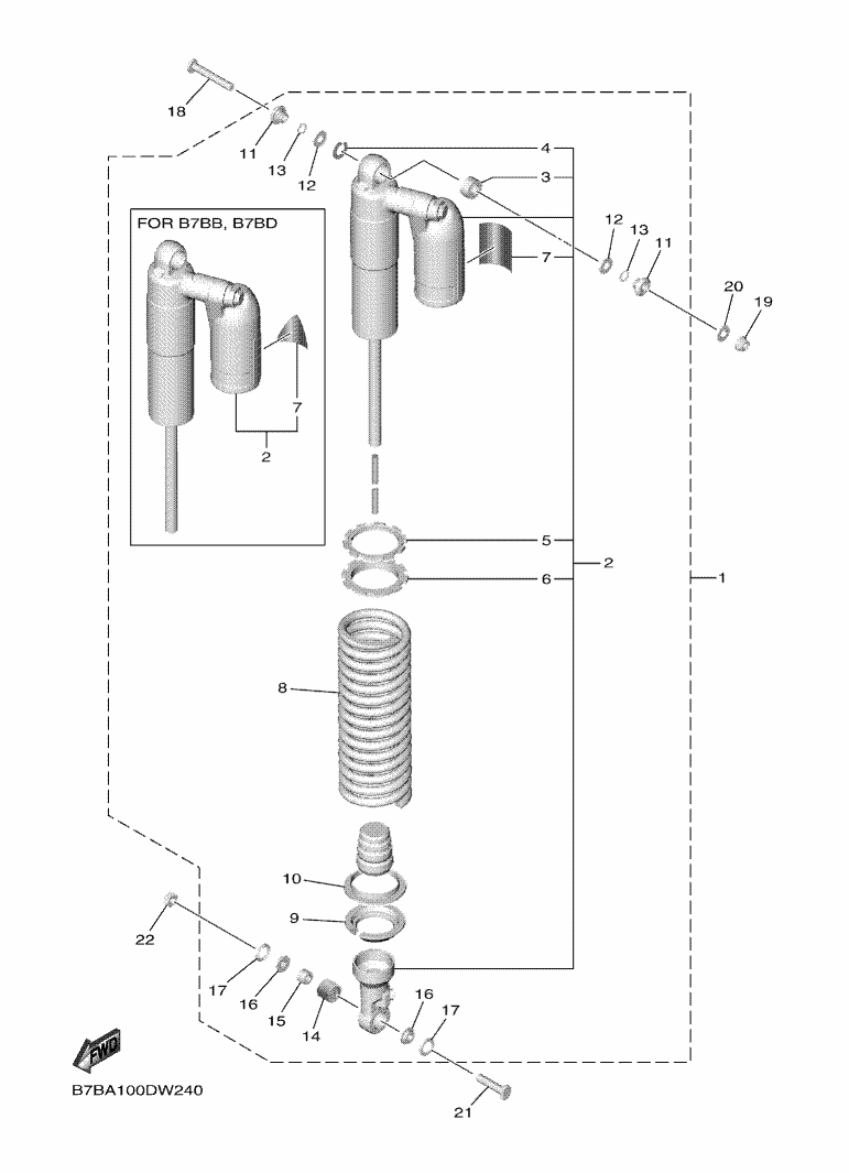24 - SUSPENSION ARRIERE