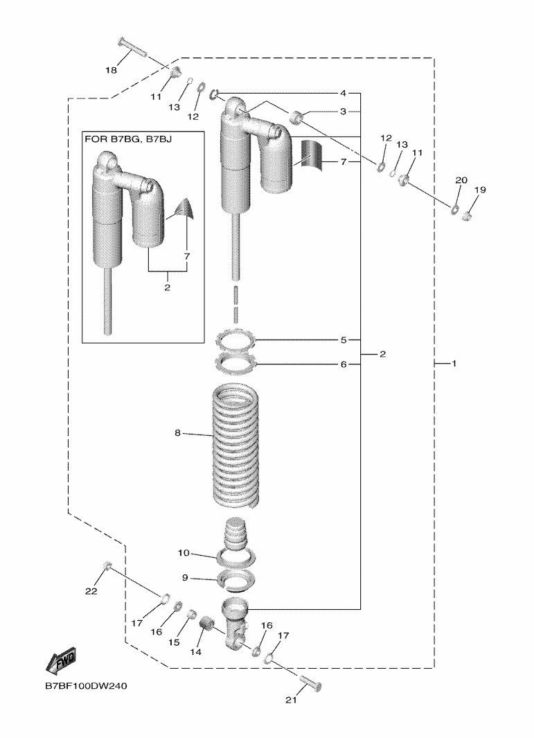 24 - SUSPENSION ARRIERE