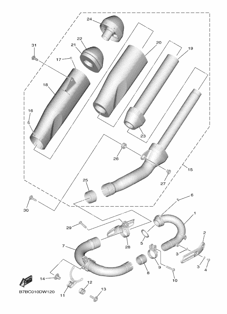 14 - ECHAPPEMENT