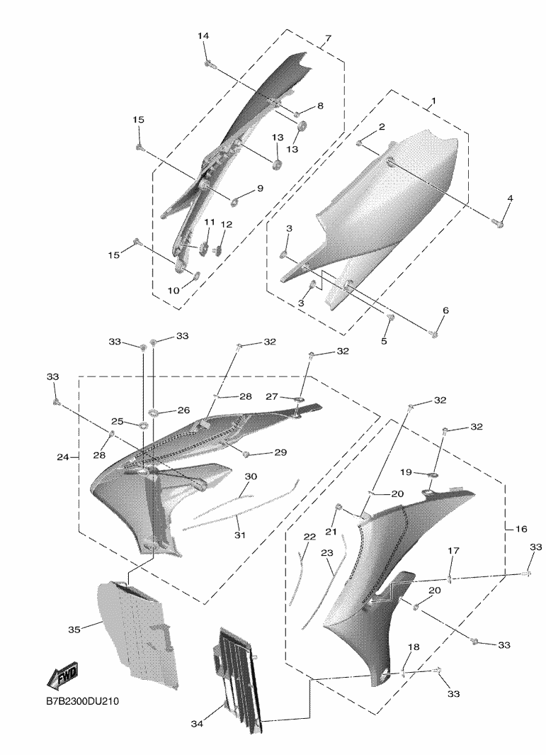 24 - COUVERCLE LATERAL