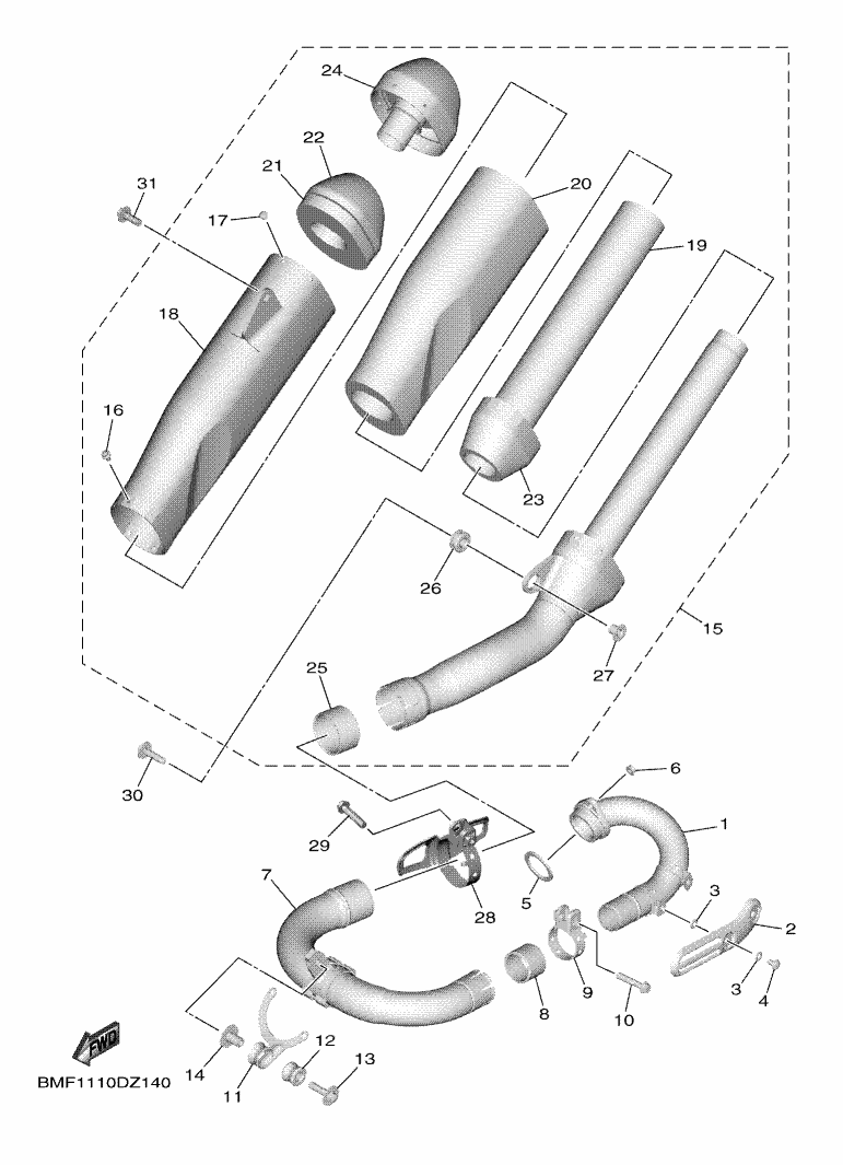 14 - ECHAPPEMENT