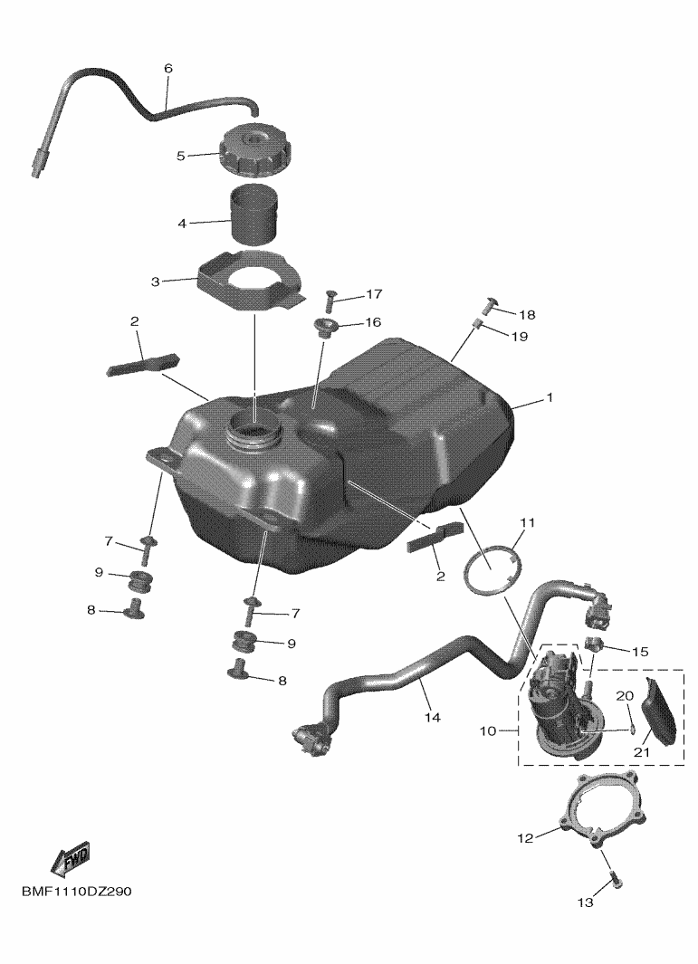 29 - RESERVOIR A CARBURANT
