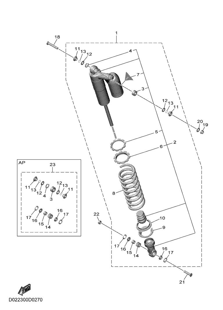 26 - SUSPENSION ARRIERE