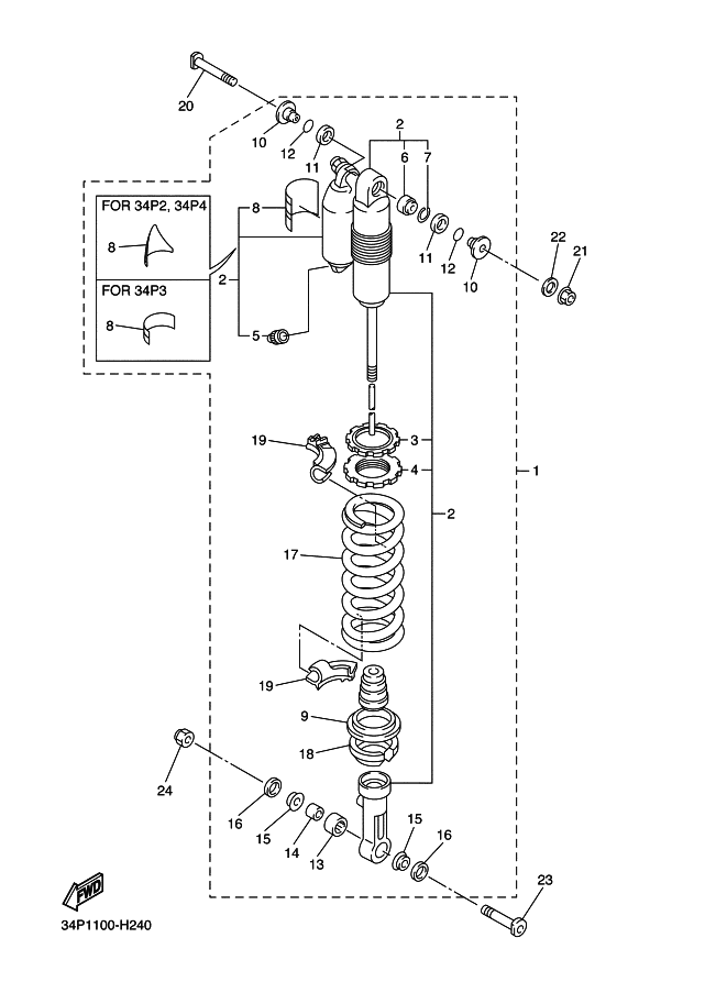 24 - SUSPENSION ARRIERE