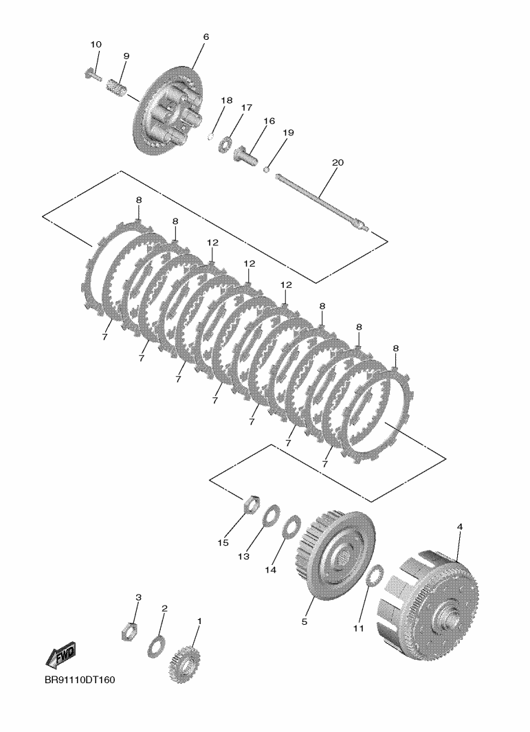 16 - EMBRAYAGE