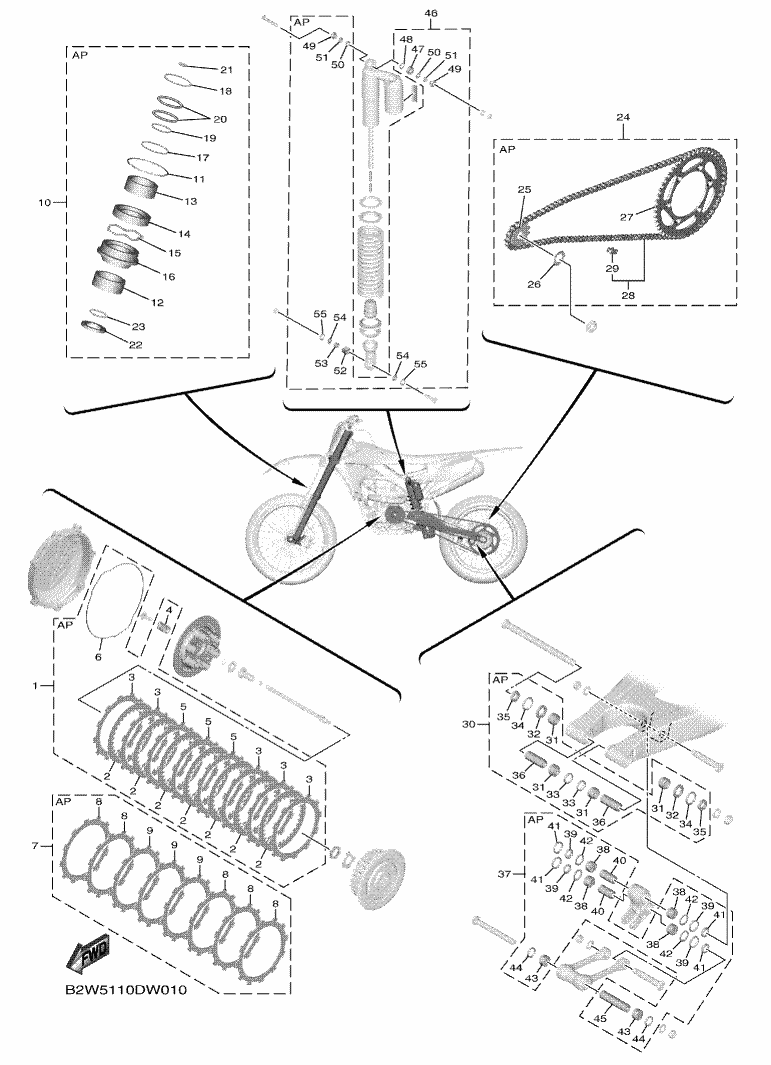 01 - KIT DE PIECES D'ENTRETIEN