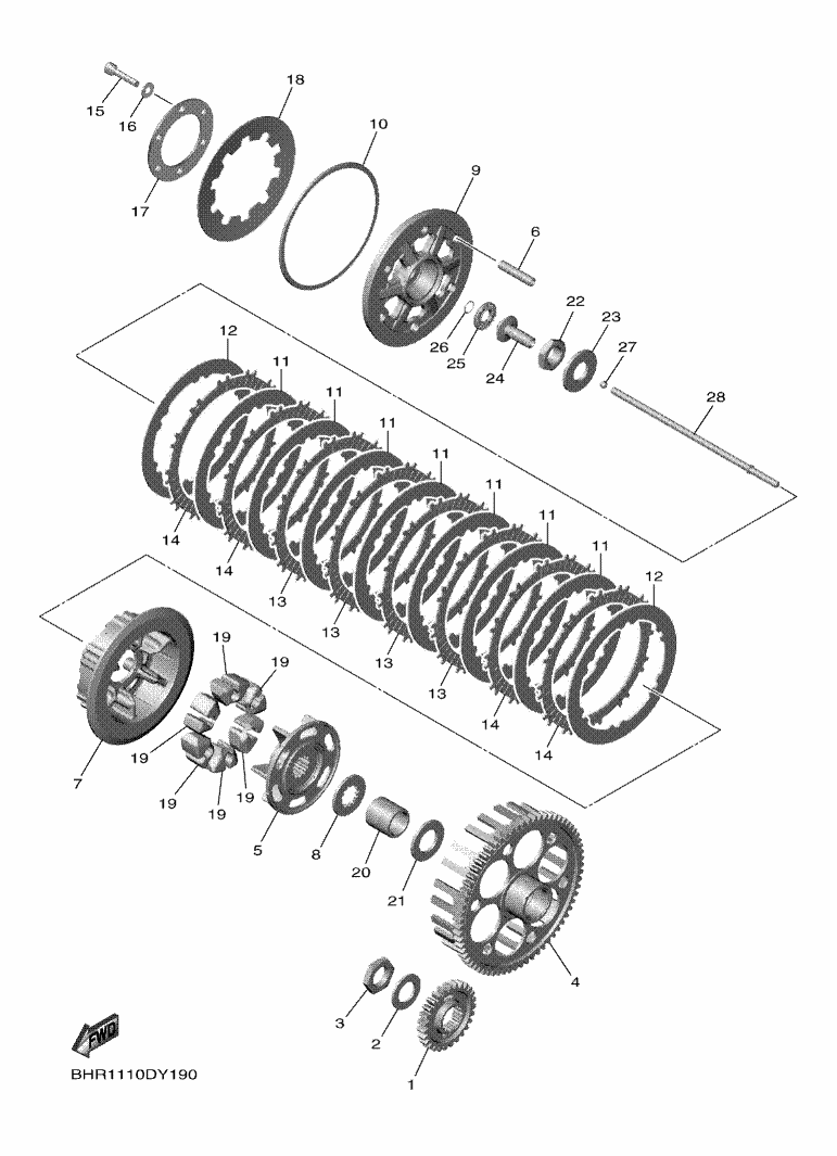 19 - EMBRAYAGE