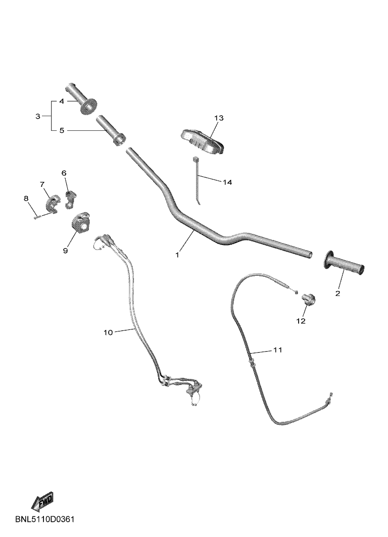 36 - GUIDON & CABLE