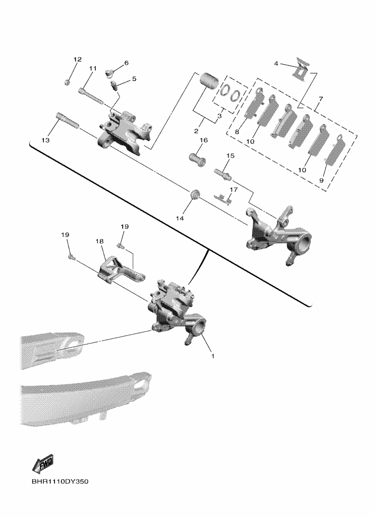 35 - ETRIER DE FREIN AR