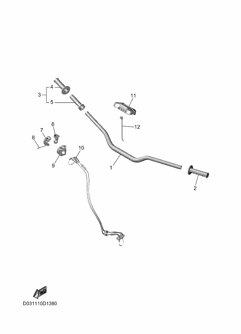 36 - GUIDON & CABLE