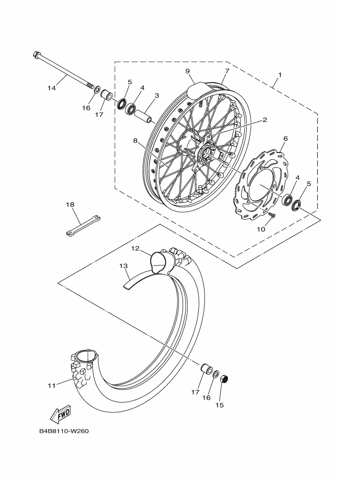 26 - ROUE AVANT