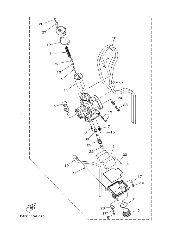10 - CARBURATEUR
