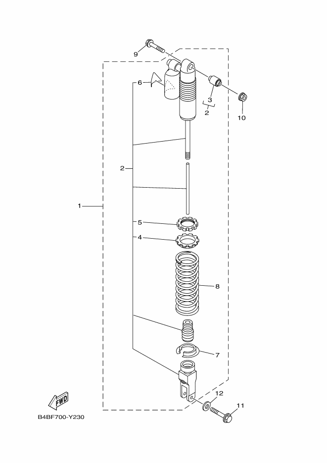 23 - BRAS ARRIERE & SUSPENSION