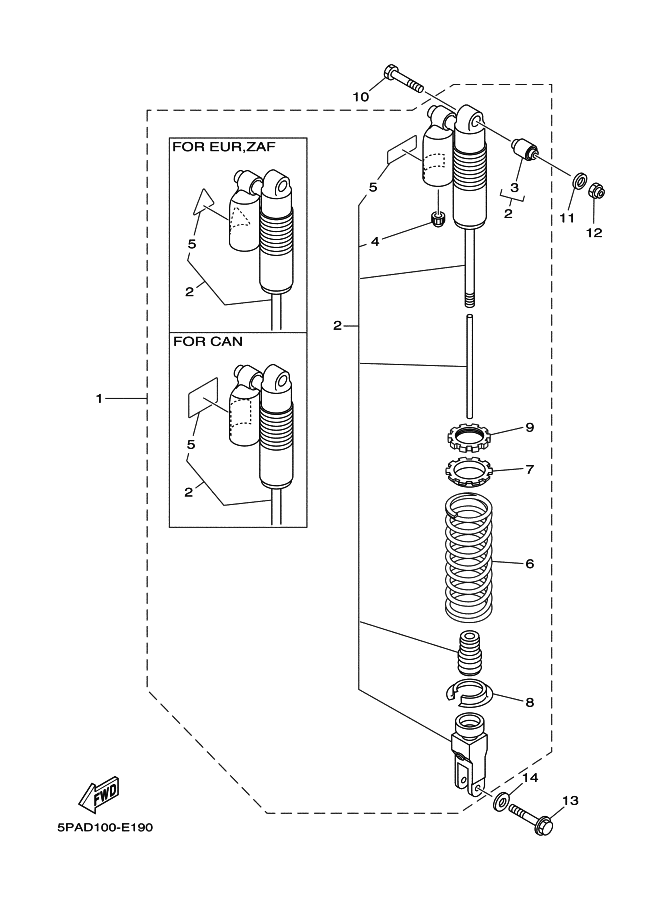 19 - SUSPENSION ARRIERE