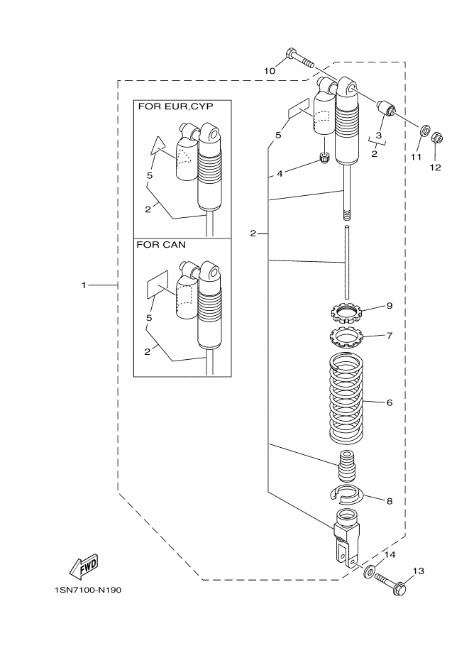 19 - SUSPENSION ARRIERE