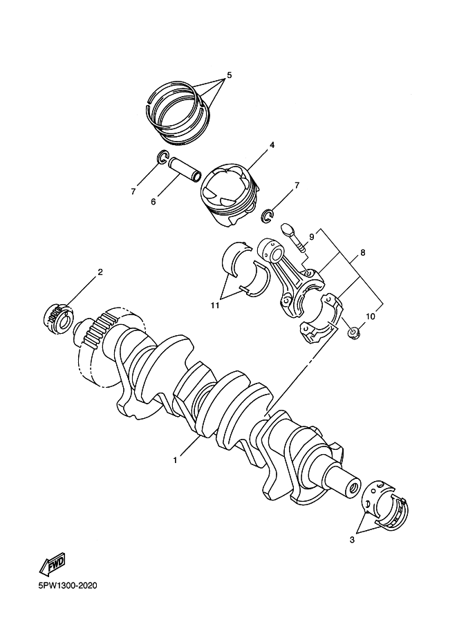 02 - VILEBREQUIN & PISTON