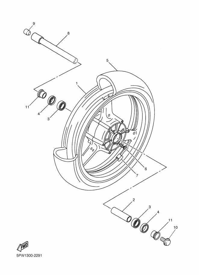 29 - ROUE AVANT