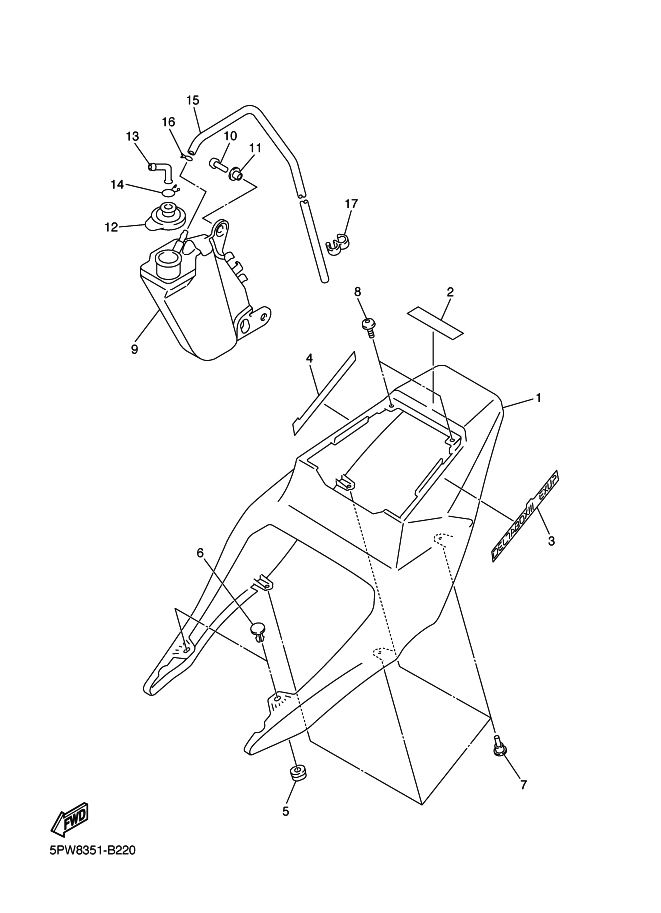 22 - COUVERCLE LATERAL