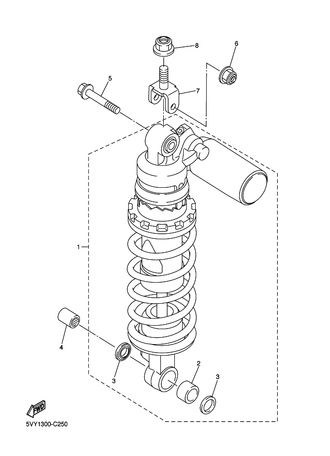 25 - SUSPENSION ARRIERE