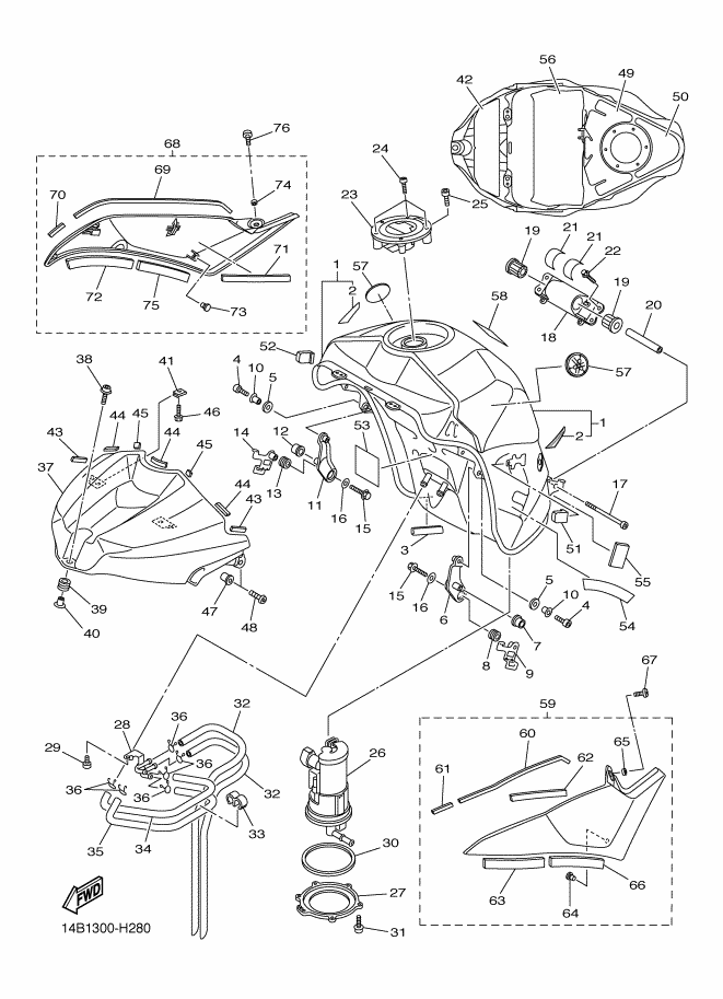 28 - RESERVOIR A CARBURANT