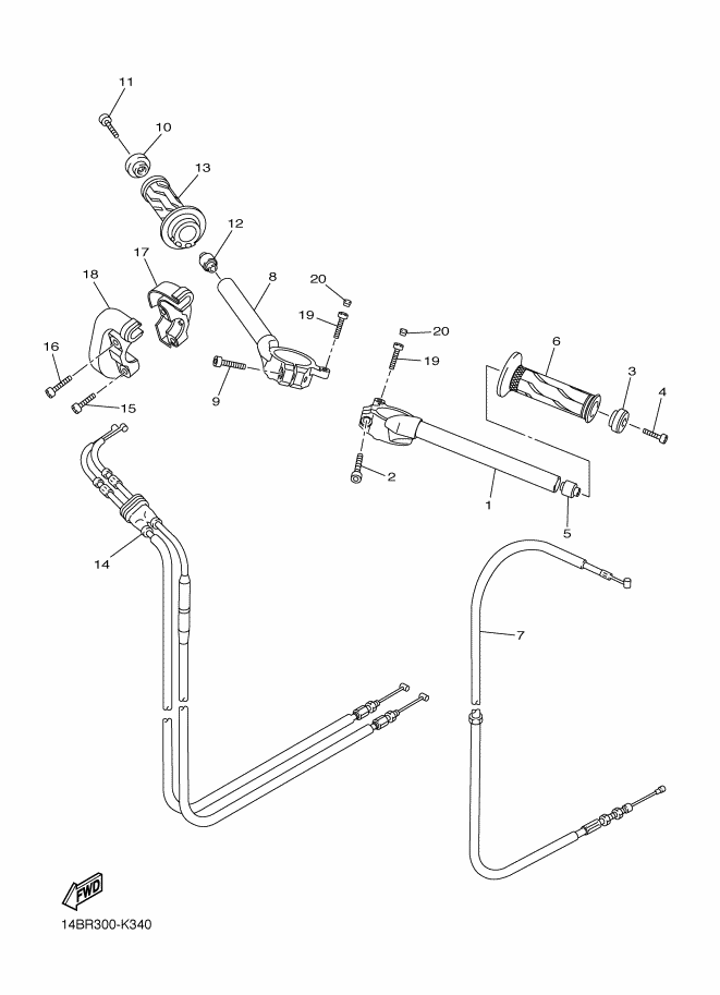 34 - GUIDON & CABLE