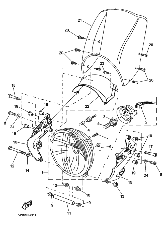 41 - HEADLIGHT