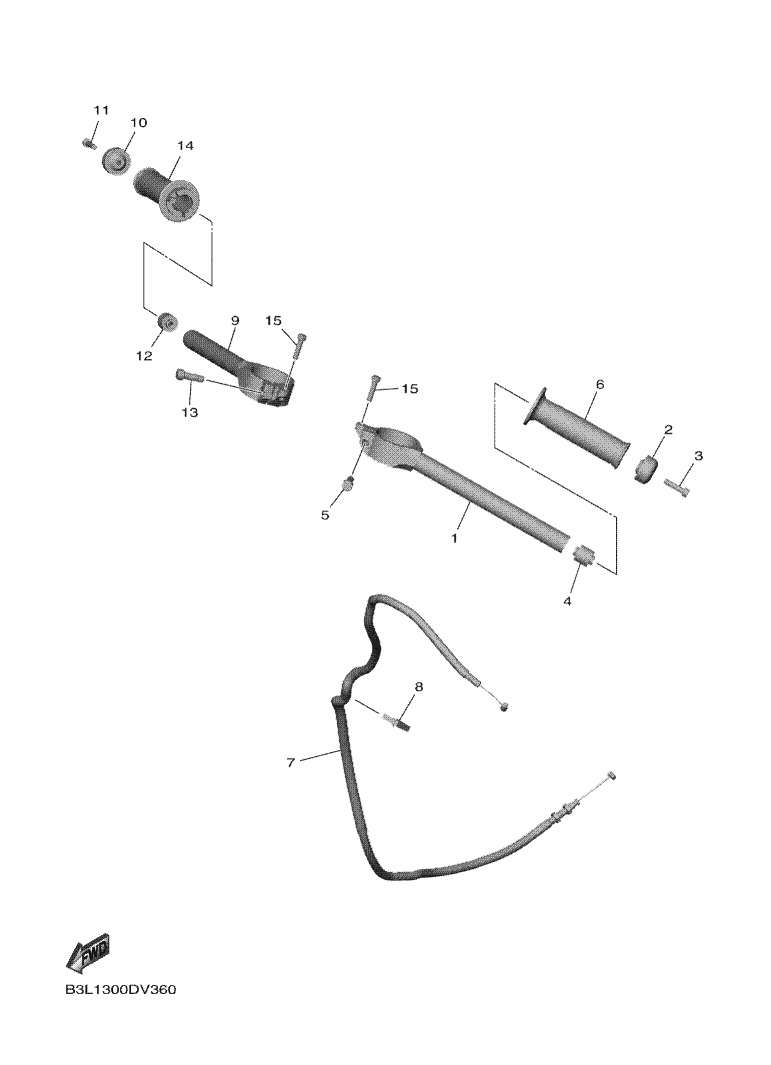36 - GUIDON & CABLE