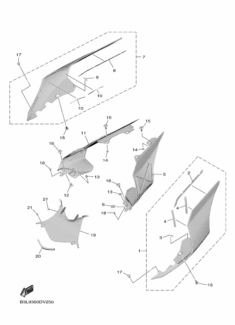 25 - COUVERCLE LATERAL