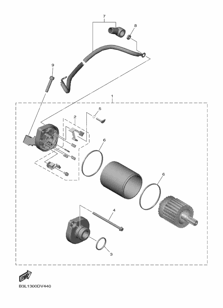 45 - DEMARREUR ELECTRIQUE