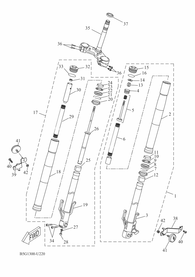 22 - FOURCHE AVANT