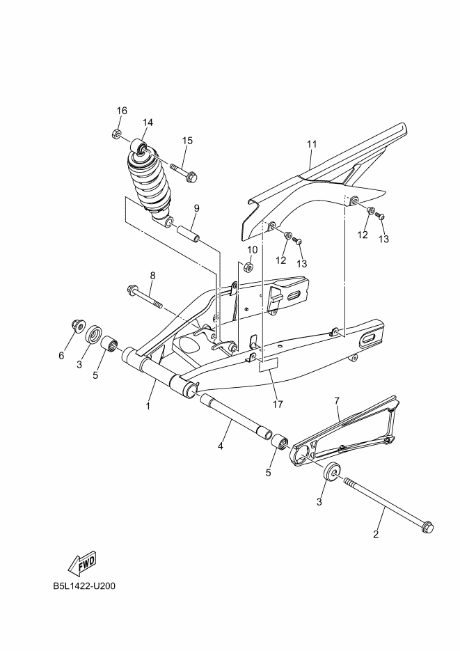 20 - BRAS ARRIERE & SUSPENSION