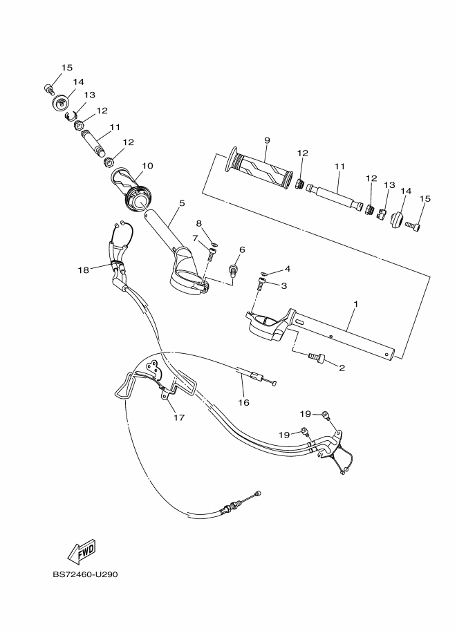 29 - GUIDON & CABLE