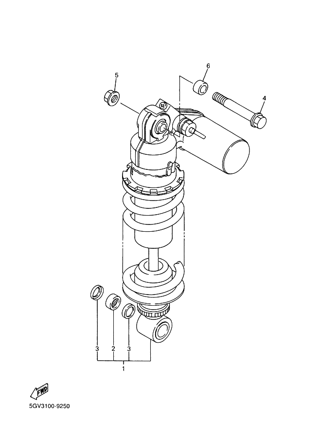 23 - SUSPENSION ARRIERE