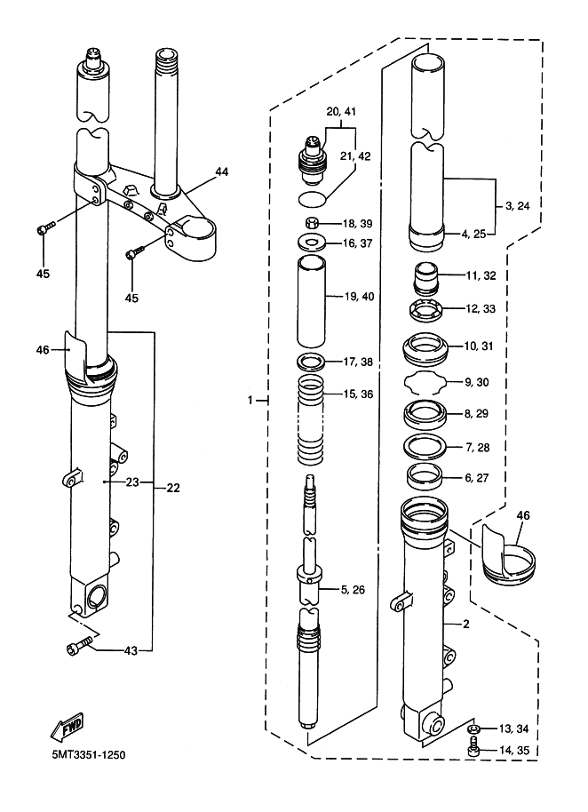 25 - FOURCHE AVANT