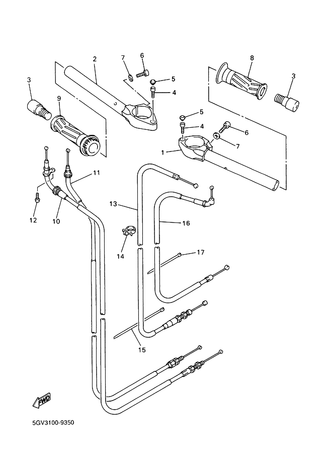 32 - GUIDON & CABLE