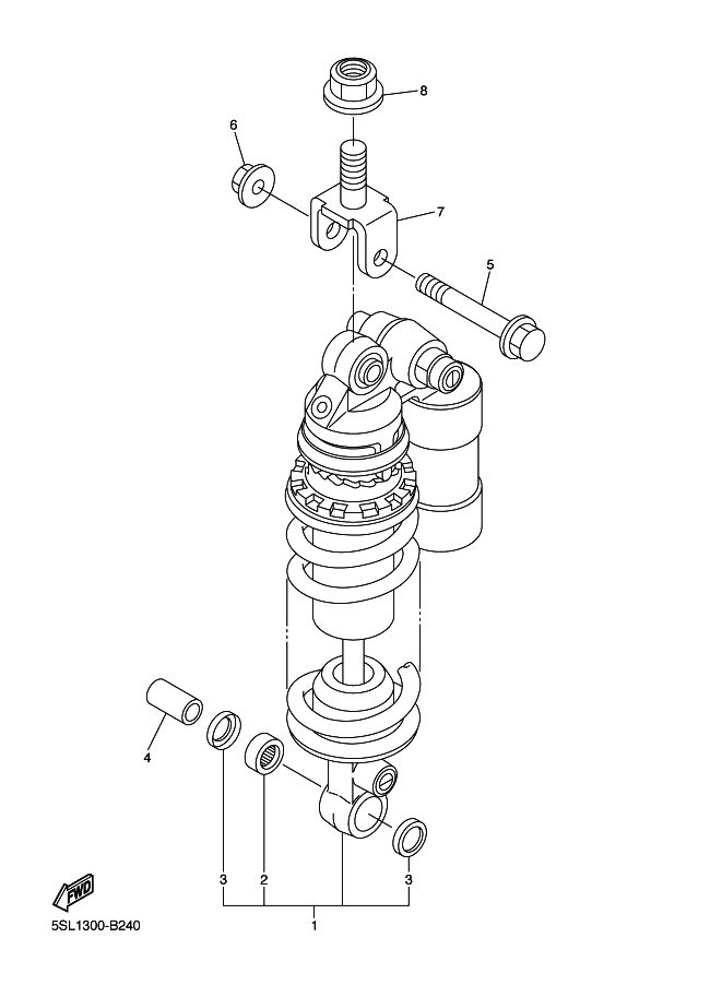 24 - SUSPENSION ARRIERE
