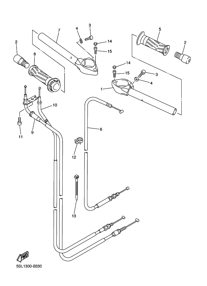 33 - GUIDON & CABLE