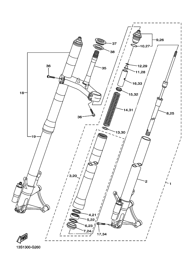 26 - FOURCHE AVANT