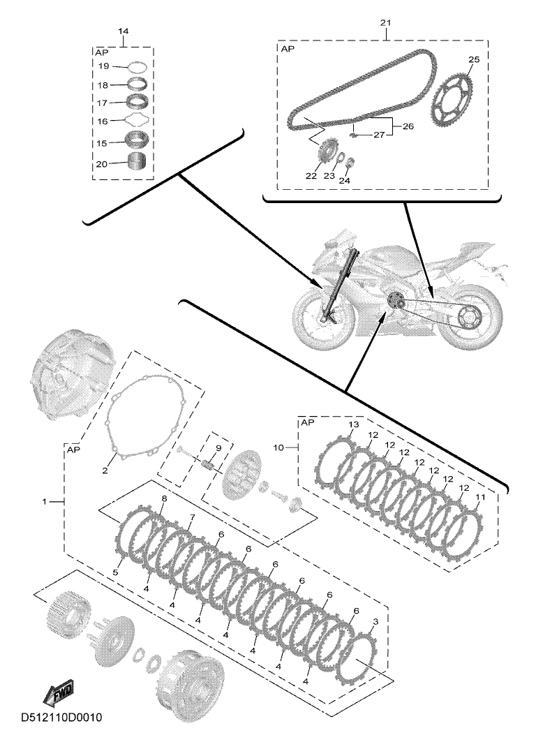 01 - KIT DE PIECES D'ENTRETIEN