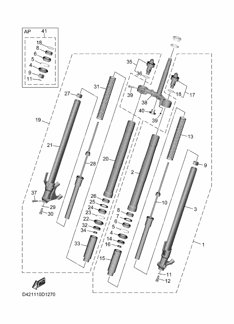 27 - FOURCHE AVANT