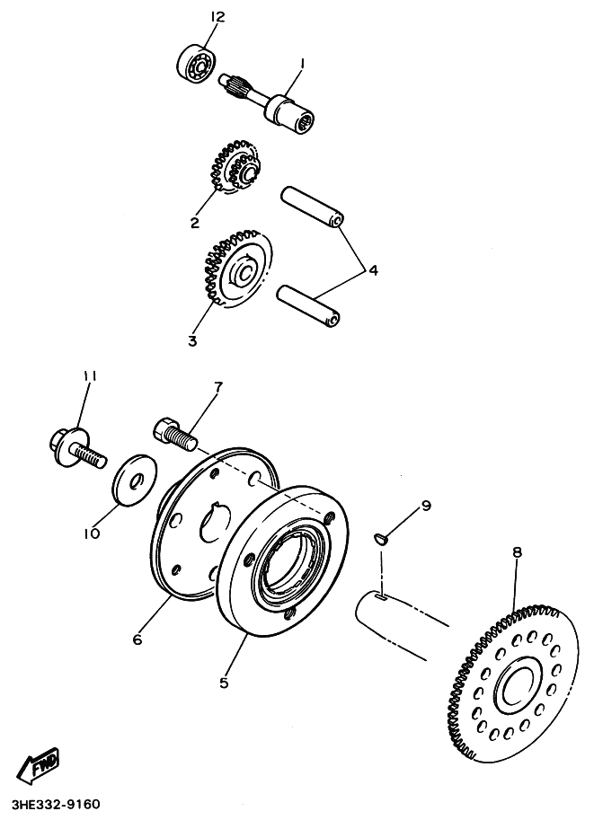 15 - EMBRAYAGE DE DEMAR