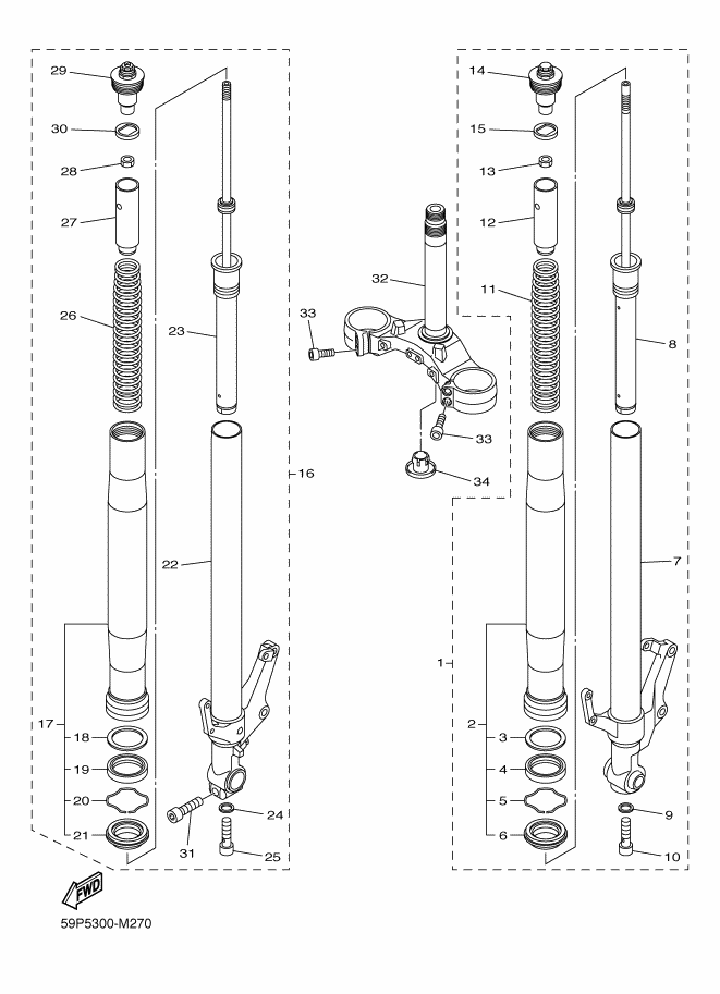 27 - FOURCHE AVANT